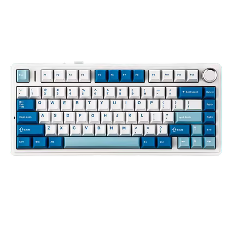 EPOMAKER x AULA F75 Ultra 75% ANSI US QWERTY Layout Tri-mode Wireless Mechanical Gaming Keyboard wit
