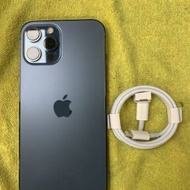 99%New iPhone 12 Pro Max 256GB 藍色 有配件 電池效能99% 香港行貨 自用首選