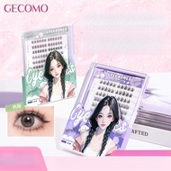 GECOMO Glue Free Cluster Lashes Natural Wispy Manga False Eyelashes Segmented Lash Set