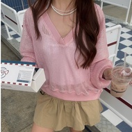 AB HOUSE - AURA women's fashion long-sleeved knitted cardigan shirt