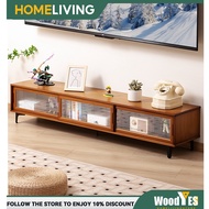 TV Cabinet   Media Storage TV Console Woodendurable Living Room Cabinet Console