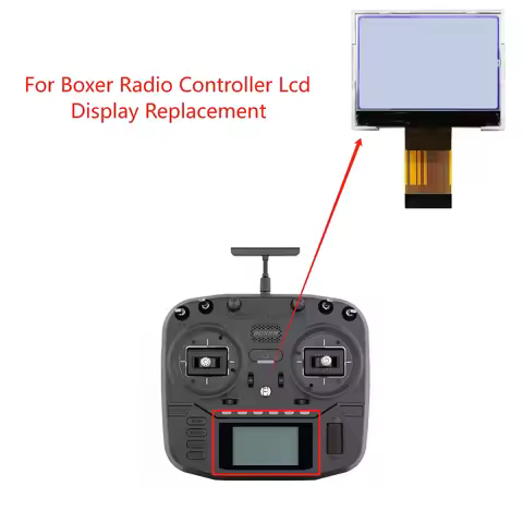 New 128x64 LCD Display for RadioMaster Boxer Radio Controller Screen Replacement