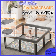 【Foldable】One-Click Folding Baby Playpen: Safety Baby Playpen Indoor/Outdoor Kids Playpen Playground
