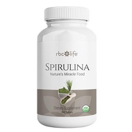 rbc life Spirulina Tablets (200) SPIRULINA TABLETS Organic Phytonutrients 螺旋藻