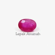 Batu Permata Natural Ruby Mozambique Top Luster Original Natural Ruby Garansi Asli