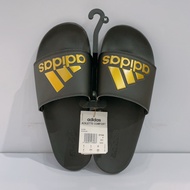 adidas ADILETTE COMFORT Men Women Black Gold Comfortable Sponge Sole Sports Casual Slippers GY1946