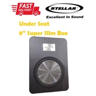 Stellar 8" Car Underseat Subwoofer Slim Box SubWoofer Bawah Kerusi **No Built-In Amplifier**Car Audi