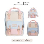 DOUGHNUT Macaroon Model Cream x Iceberg x Sakura 3 Size 16L/7L/1L Donut Backpack Multi-Purpose Stora