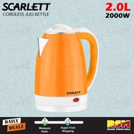 Scarlett Electric Jug Kettle Cordless Detachable Automatic Switch 2.0L