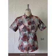 baju kemeja slim fit-kain batik viral 2023/-baju lelaki