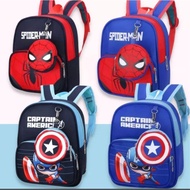 Boys School Bag Spiderman Motif Character Backpack