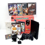 PS2 Slim Charcoal Black × WAKU WAKU  limited "EyeToy" Pack