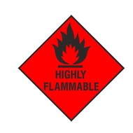 PROGUARD | HS 2140S / HS 2140 - SIGNAGE MUDAH TERBAKAR HIGHLY FLAMMABLE