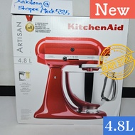 KitchenAid Artisan Tilt-Head Stand Mixer (4.8L) 5KSM125 (Red)