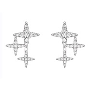 [With Box] HEFANG HEFANG Jewelry Starburst Earrings Earrings Jewelry Female Earrings Birthday Gift