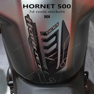 2024 Hornet 500 Motorcycle Fuel Tank Protection Kit 3D Sticker for Honda CB500 Hornet CB 500