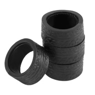 4Pcs Rubber Tyre Tires Wheel for K969 K989 P929 Iw04M Iw02 Mini-Z Mini-D Mini-Q 1/28 RC Drift Racing