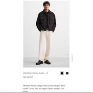 Mokasin Formal Sadel Zara Sepatu Pria