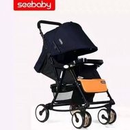 Seebaby QQ4 multi-function rocking stroller
