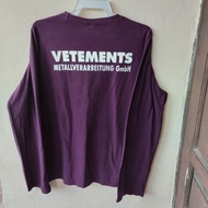 Vetements T-shirts