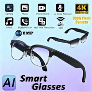 2025 Al Smart Glasses 8MP 4K UHD Camera Translation Video Recording 290MAH Long Battery Life Al Smar
