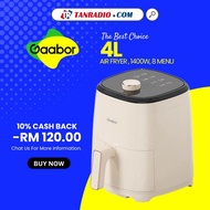 GAABOR AIR FRYER 4L, 1400W, 8 MENU