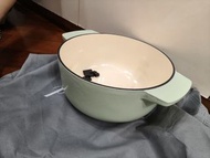KitchenAid 鑄鐵鍋 淺綠色