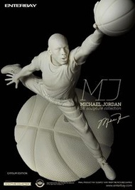 Enterbay 1:6 Michael Jordan Sculpture 雕像 Gypsum 石膏色 NBA Figure