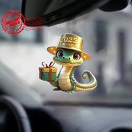 Acrylic Lovers Snake 2025 2d Pendant Car Interior Car Pendant Pendant Keychain Gift Backpack F5o7