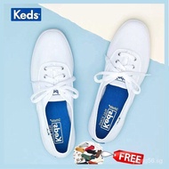 [2023 LATEST]PROMO Keds 2022（free two pairs of socks ）classic women shoes canvas shoes white shoes fashion casual comfortable