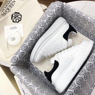 Alexander McQueen White Shoes Heightening Platform Platform Platform Shoes McQueen Heightening Shoes