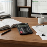 TIANCHUANG 12-digit Calculator, Digital Display Battery-powered Large-screen Display Calculator, Acc