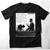 T-Shirt Kaos Distro Premium Dewasa HITLER Bahan HITLER PIDATO KAOS Quality Retro T Shirt Summer Fash