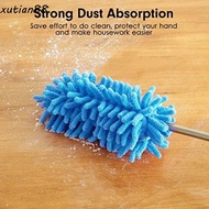 XUTIAN88WL 2 Pieces Microfiber Duster, Extendable Replaceable Head Cleaning Duster, Detachable Stain