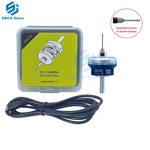 2025 TP06 V6 CNC anti-roll 3D probe edge finder CNC probe compatible with mach3 and grbl engraving