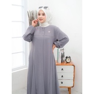 pakaian wanitaMARYAM DREES GAMIS MARYAM PREMIUM CRINKLE AIRFLOW / GAMIS MARYAM ELEGANT KEKINIAN BISA