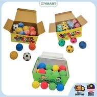Solid Sponge Rubber Balls | Bola Span Getah Kecil - 58mm/62mm | Pet Toy Ball (Price for 1 ball)