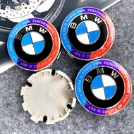 68MM BMW 50th Anniversary Edition Logo Wheel Hub Center Cover Car Modified Accessories for BMW 320i 