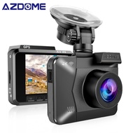 AZDOME M06 Car Camera Dashcam Recorder 4K(2880x2160P) Resolution WiFi GPS Night Vision Wide Angle
