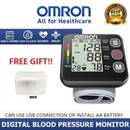 Omron New Wrist Blood Pressure Digital Monitor Automatic Pressurization Blood Pressure BP Portable O