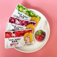 Sour Candy ลูกอมเปรี้ยว หวาน 30ชิ้น/กล่อง [คละ3รส] เปรี้ยว อมแล้วจะเป็นรสหวาน