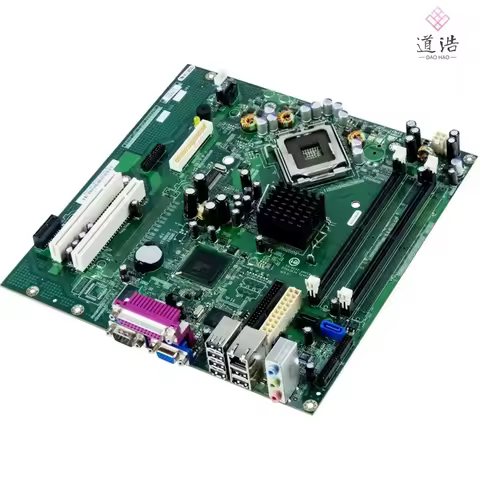 CN-0RJ291 For Dell Optiplex GX520 MT Motherboard 0RJ291 RJ291 LGA 775 DDR2 Mainboard 100% Tested Ful