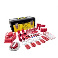 Filled Lock Box  Lockout Set  Kit Tagout Penguncian  Lockout Tagout