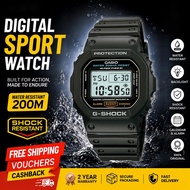 [ 2 YEARS WARRANTY ]Jam Tangan Lelaki Wanita Perempuan G Shock Men Watch Digital watch Digital Fashi