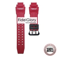 ♞,♘,♙,♟Casio G-shock Original GA-1000 and GA-1100 Red Matte Strap Only