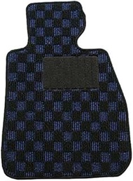 ZERO Floor Mats for Toyota Celsio H6/10-H12/8 UCF20 UCF21 Euro Check Blue with Heel Pad