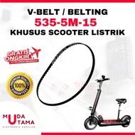 Vanbelt Scooter 535-5M-15 | Belting 535-5M-15 Special e-Scooter | Vbelt 535-5M-15 Electric Scooter