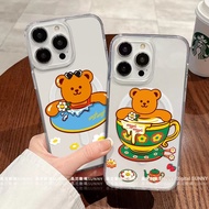 Magnetic Case wiggle wiggle Bear Korean Style Phone Case Suitable for iphone 16 15 14 13 11 12 pro m