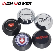 4pcs 65mm car styling vossen center cap for rims hubcap oz racing wheel cap 60mm clip hre cover caps