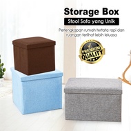 Multipurpose Foldable Linen and Premium Storage Box 16L 25L 30L Multifunctional Storage Box for Stor